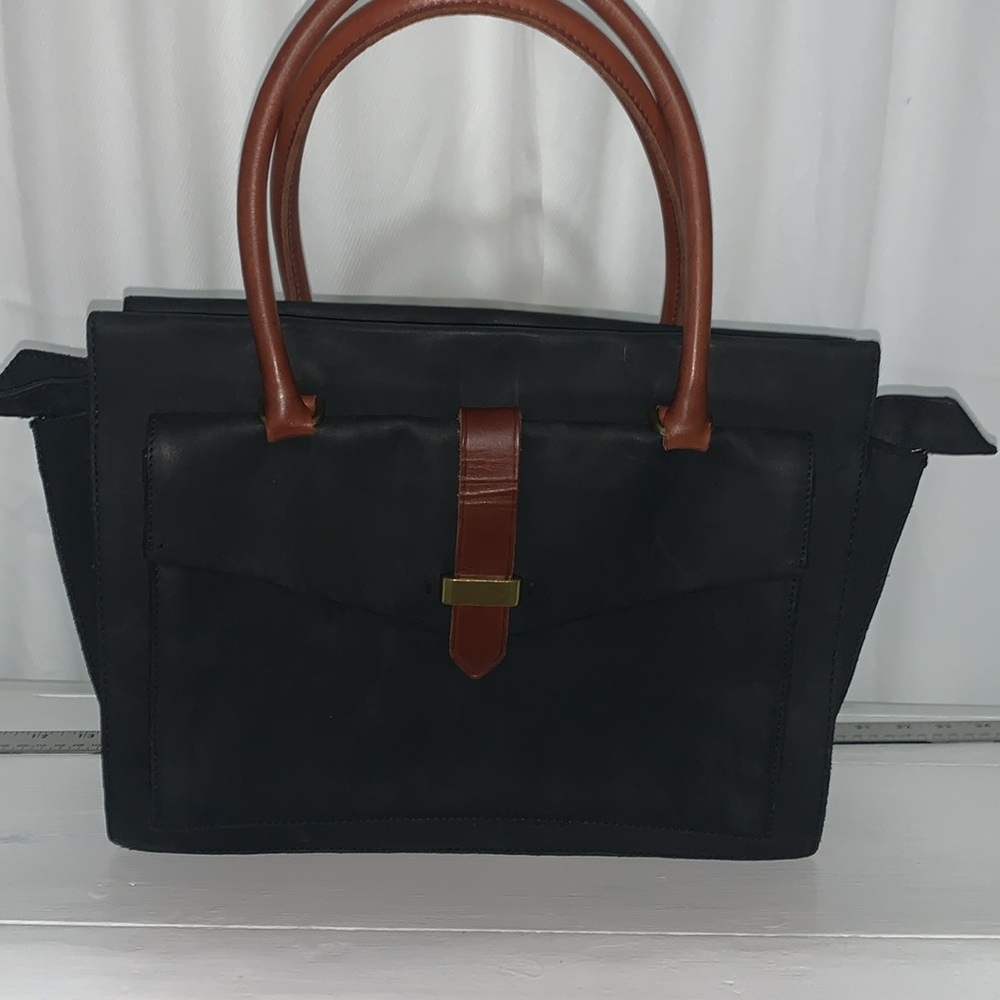 Madewell Large leather tote bag